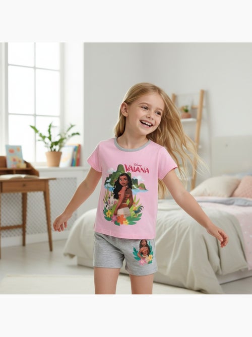 Disney - Ensemble t-shirt manches courtes et short enfant à imprimé - Kiabi