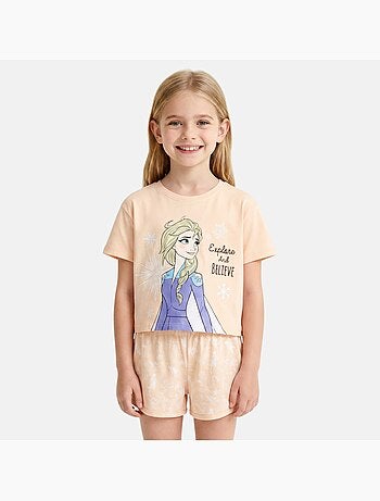 Disney - ensemble t-shirt manches courtes et short imprimés