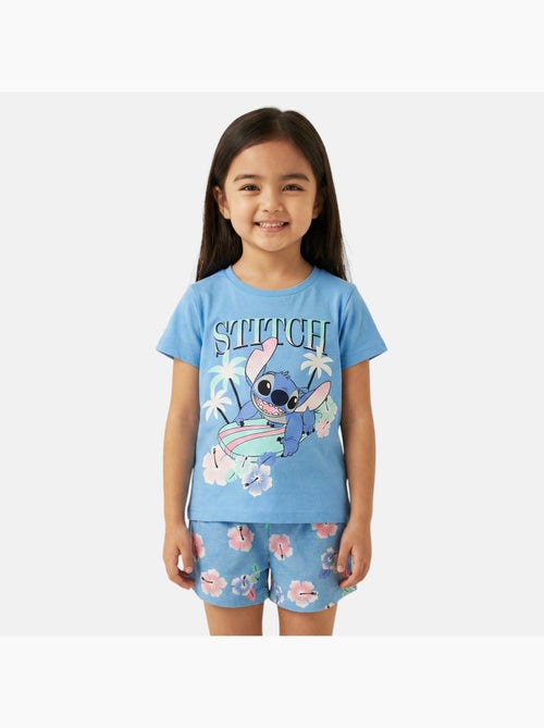 Disney - Ensemble T-shirt personnage et short à motif - Kiabi Disney - Ensemble T-shirt personnage et short à motif - Kiabi