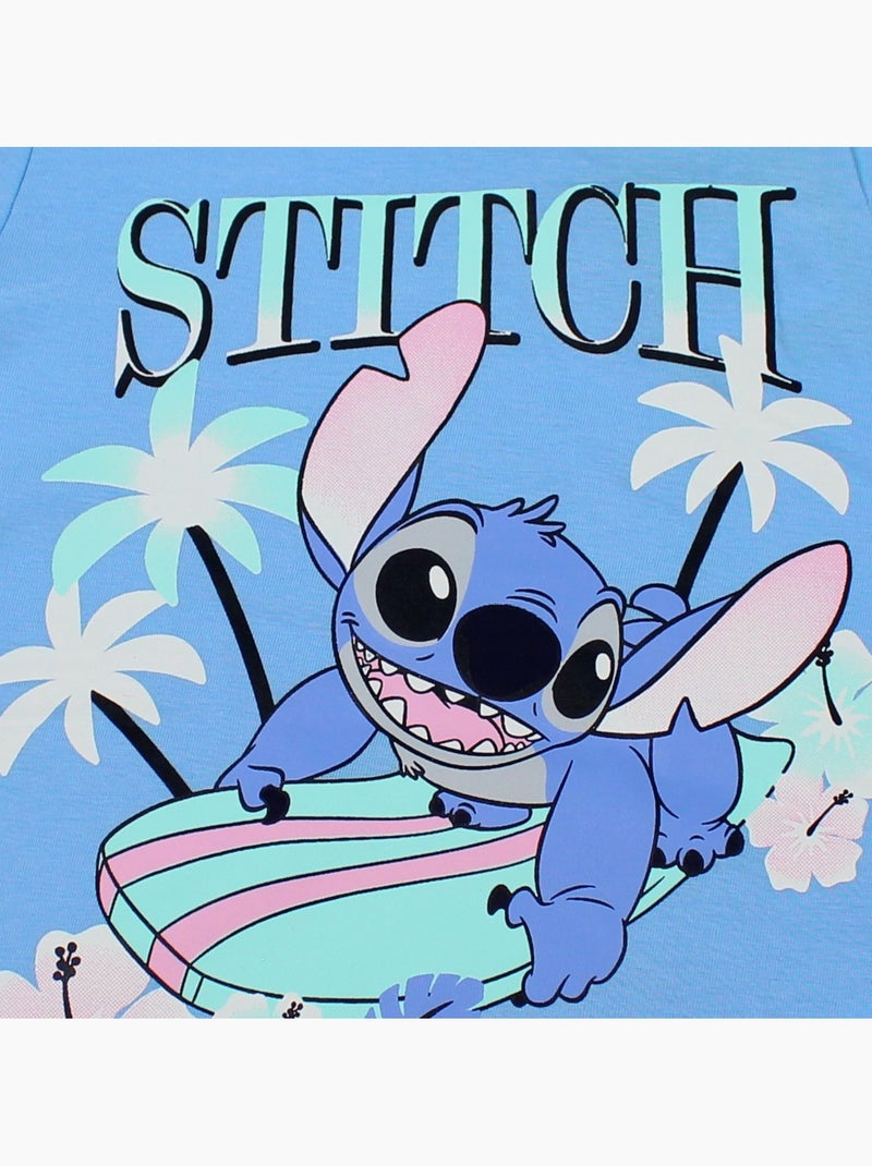 Disney - Ensemble T-shirt personnage et short à motif Bleu - Kiabi