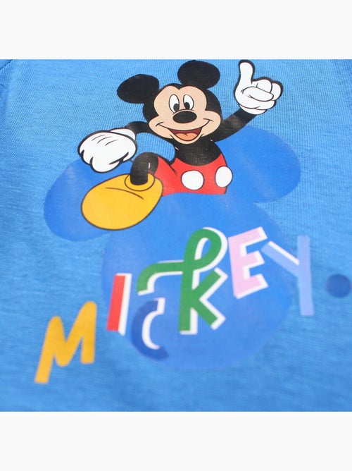 Disney - ensemble t-shirt rayé et short imprimés - Kiabi