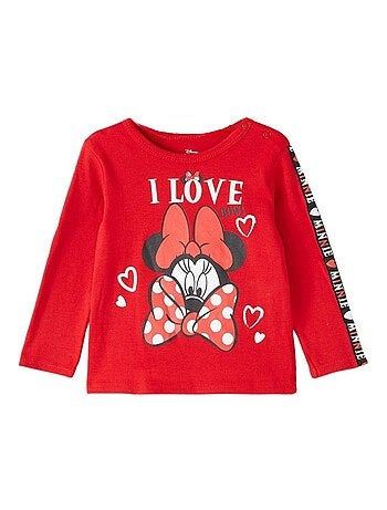 Disney - Ensemble ​​T-shirt salopette Imprimé Minnie