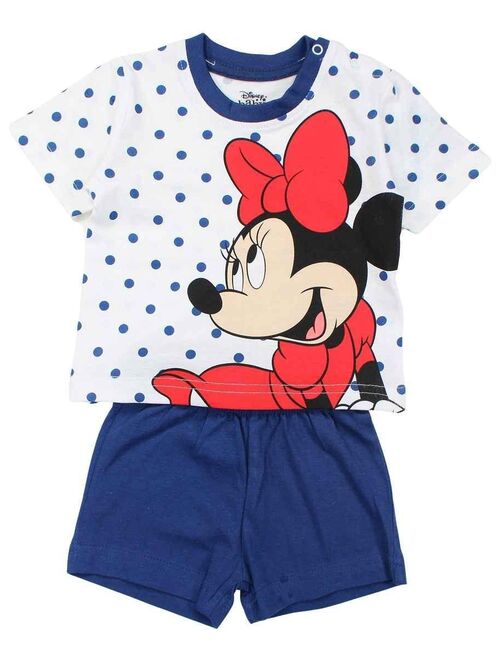 Disney - Ensemble ​​T-shirt short bébé fille Imprimé Minnie - Kiabi