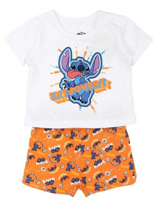 Disney - Ensemble ​​T-shirt short bébé garçon Imprimé Lilo Et Stitch - Kiabi