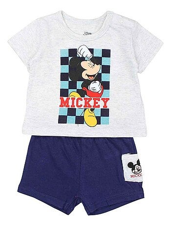 Disney - Ensemble ​​T-shirt short bébé garçon Imprimé Mickey