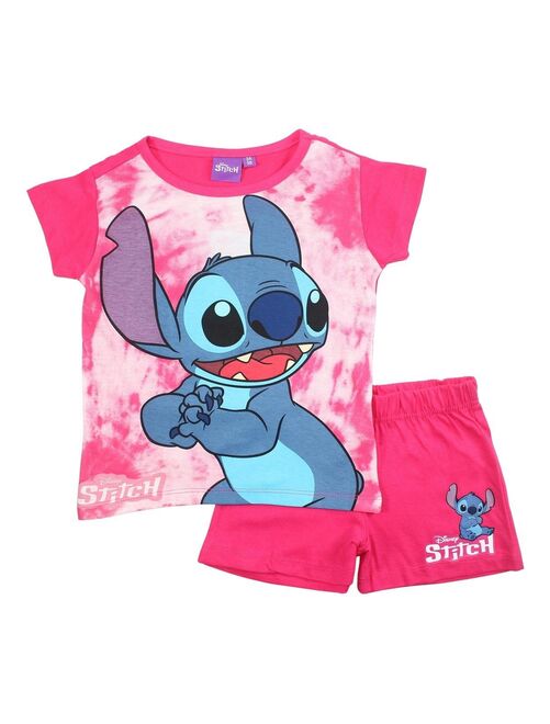 Disney - Ensemble ​​T-shirt short fille Imprimé Lilo Et Stitch - Kiabi