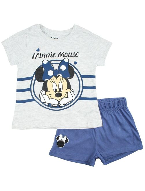 Disney - Ensemble ​​T-shirt short fille Imprimé Minnie - Kiabi
