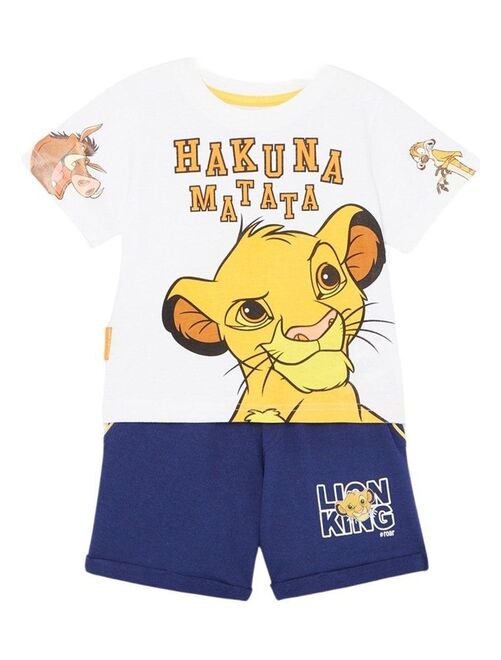 Disney - Ensemble ​​T-shirt short garçon Imprimé Le Roi Lion - Kiabi