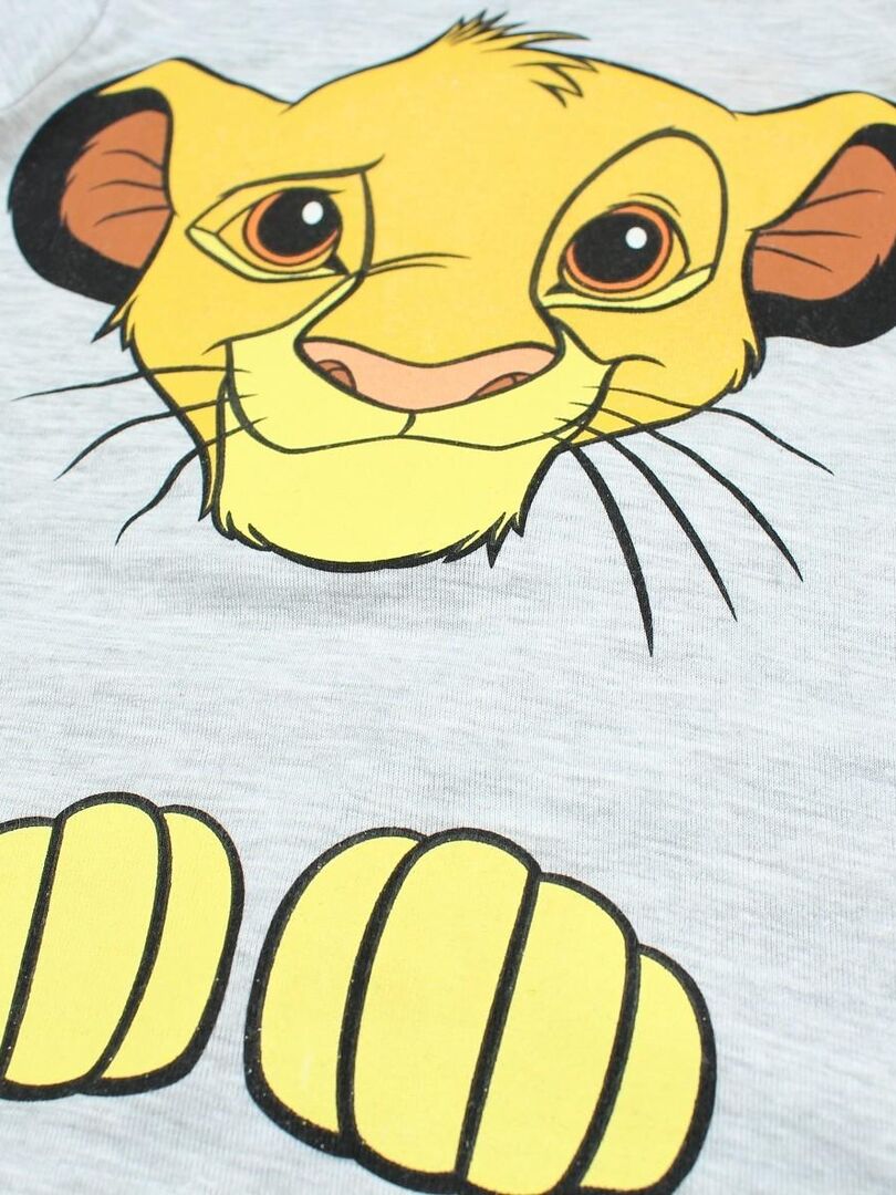 Disney - Ensemble T-shirt short garçon Imprimé Le Roi Lion - Bleu