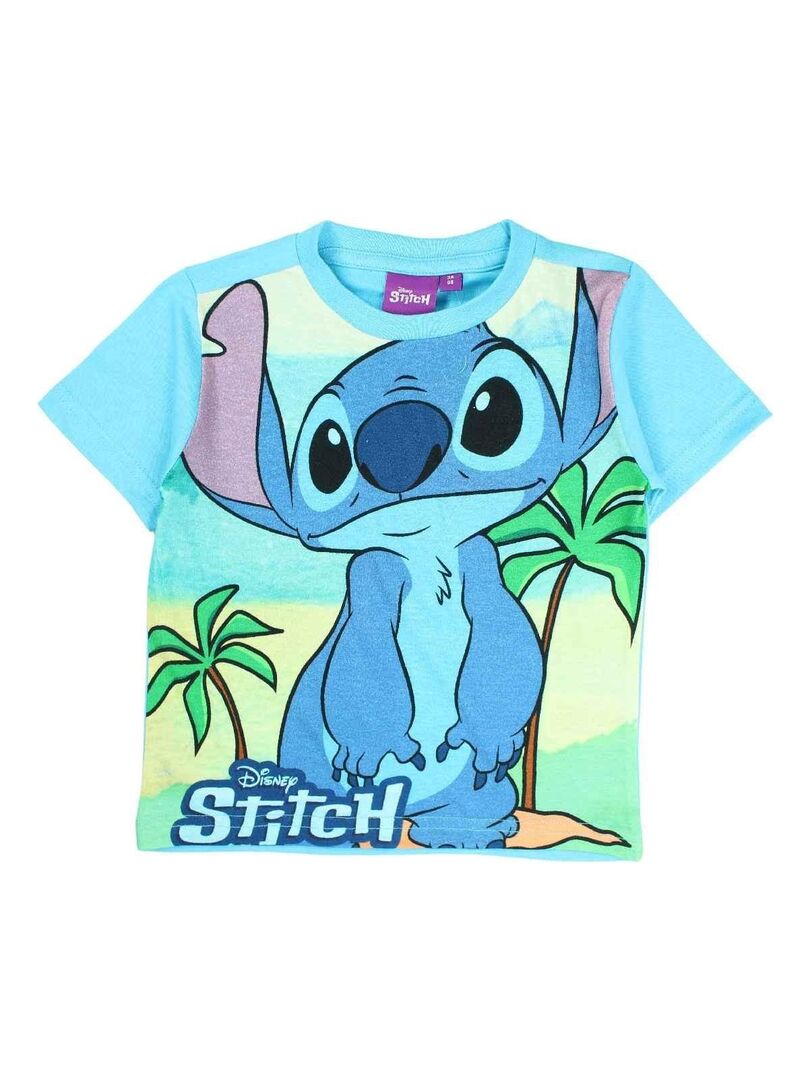 Ensemble T-Shirt avec Short Stitch Disney Taille 3 Ans-98 Cm