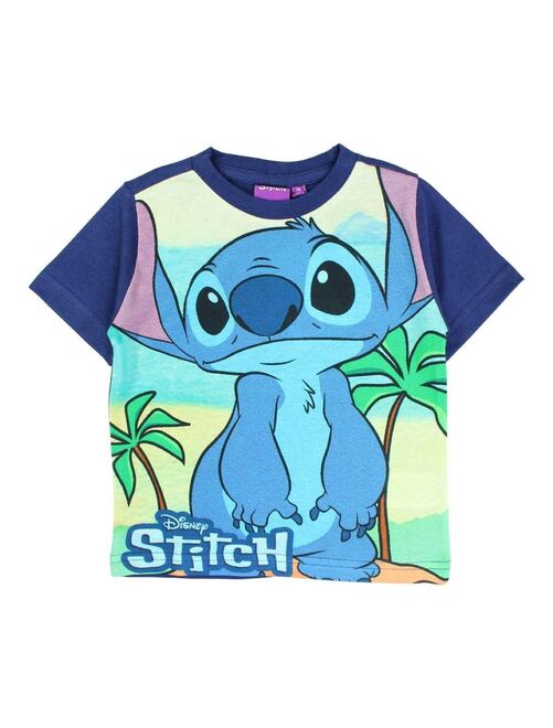 Lilo & Stitch Bleu - Vêtements T-shirts manches longues Enfant 19,40 €