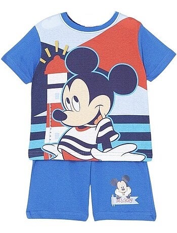 Disney - Ensemble ​​T-shirt short garçon Imprimé Mickey