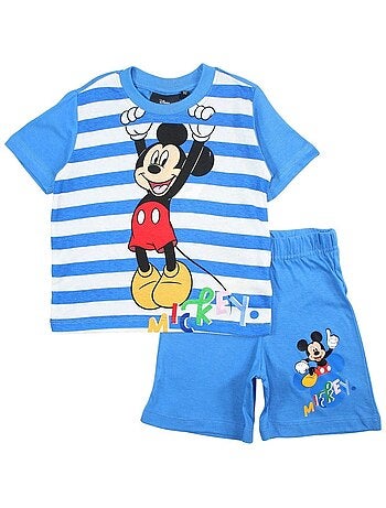 Disney - Ensemble ​​T-shirt short garçon Imprimé Mickey