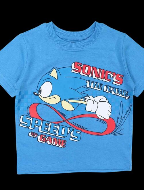 T shirt sonic discount kiabi