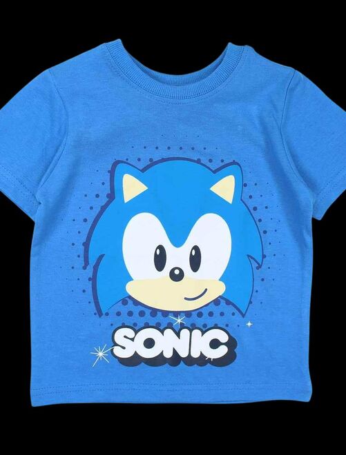 T shirt sonic cheap kiabi