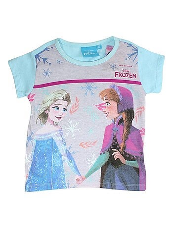 Disney - Ensemble ​​T-shirt short Imprimé La Reine Des Neiges