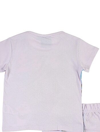 Disney - Ensemble ​​T-shirt short Imprimé La Reine Des Neiges