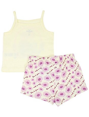 Disney - Ensemble ​​T-shirt short Imprimé La Reine Des Neiges