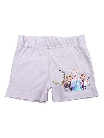 Disney - Ensemble ​​T-shirt short Imprimé La Reine Des Neiges