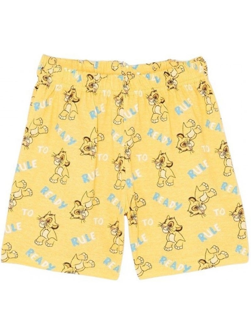 Disney - Ensemble ​​T-shirt short Imprimé Le Roi Lion Bleu - Kiabi
