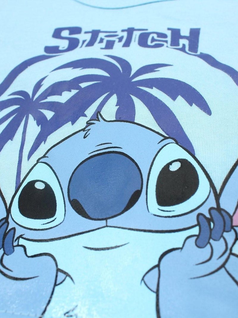 Disney - Ensemble ​​T-shirt short Imprimé Lilo Et Stitch Bleu - Kiabi