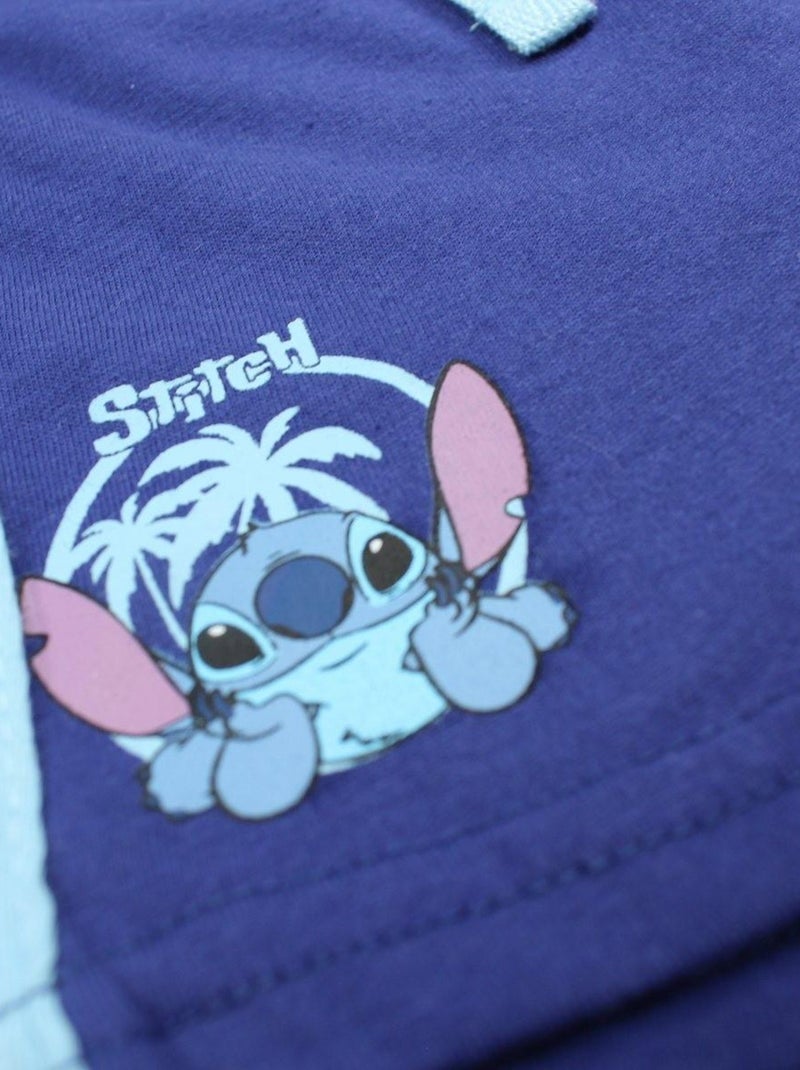 Disney - Ensemble ​​T-shirt short Imprimé Lilo Et Stitch Bleu - Kiabi