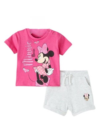 Disney - Ensemble ​​T-shirt short Imprimé Minnie