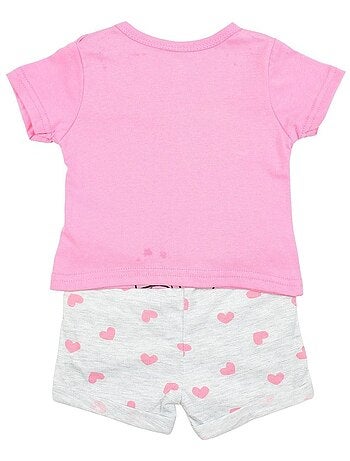 Disney - Ensemble ​​T-shirt short Imprimé Minnie