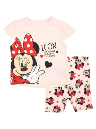 Disney - Ensemble ​​T-shirt short Imprimé Minnie