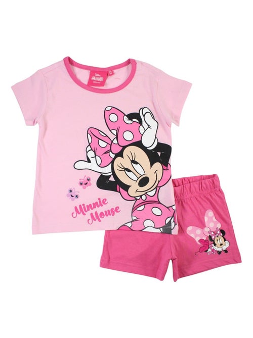 Disney - Ensemble ​​T-shirt short Imprimé Minnie - Kiabi