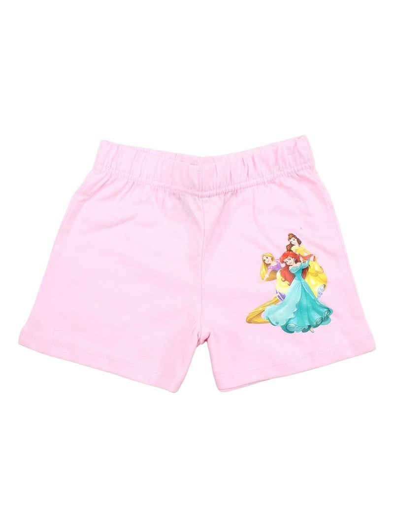 Disney - Ensemble ​​T-shirt short Imprimé Princesse Rose - Kiabi