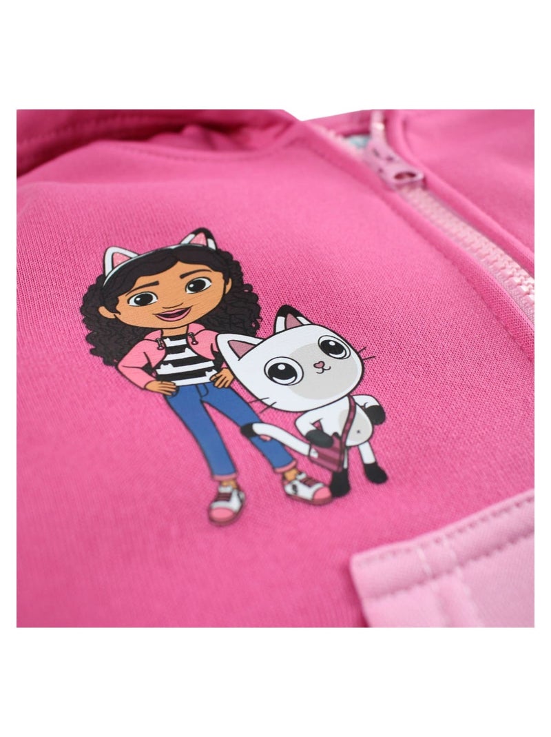 Disney - Ensemble Veste à capuche et pantalon de jogging Gabby fille Rose - Kiabi