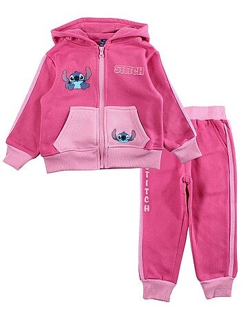 Disney - Ensemble Veste à capuche et pantalon de jogging Lilo et Stitch fille