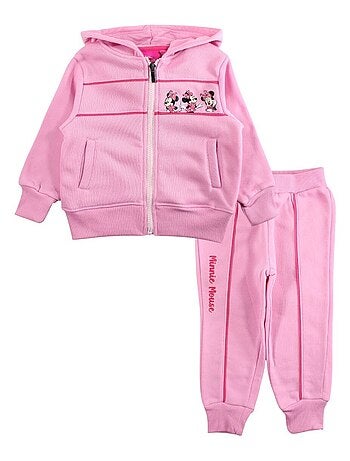 Disney - Ensemble Veste à capuche et pantalon de jogging Minnie fille