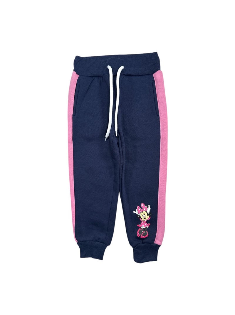 Disney - Ensemble Veste et pantalon de jogging fille Minnie Bleu marine - Kiabi