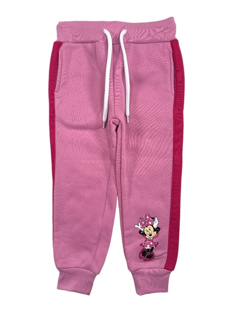 Disney - Ensemble Veste et pantalon de jogging fille Minnie Rose - Kiabi