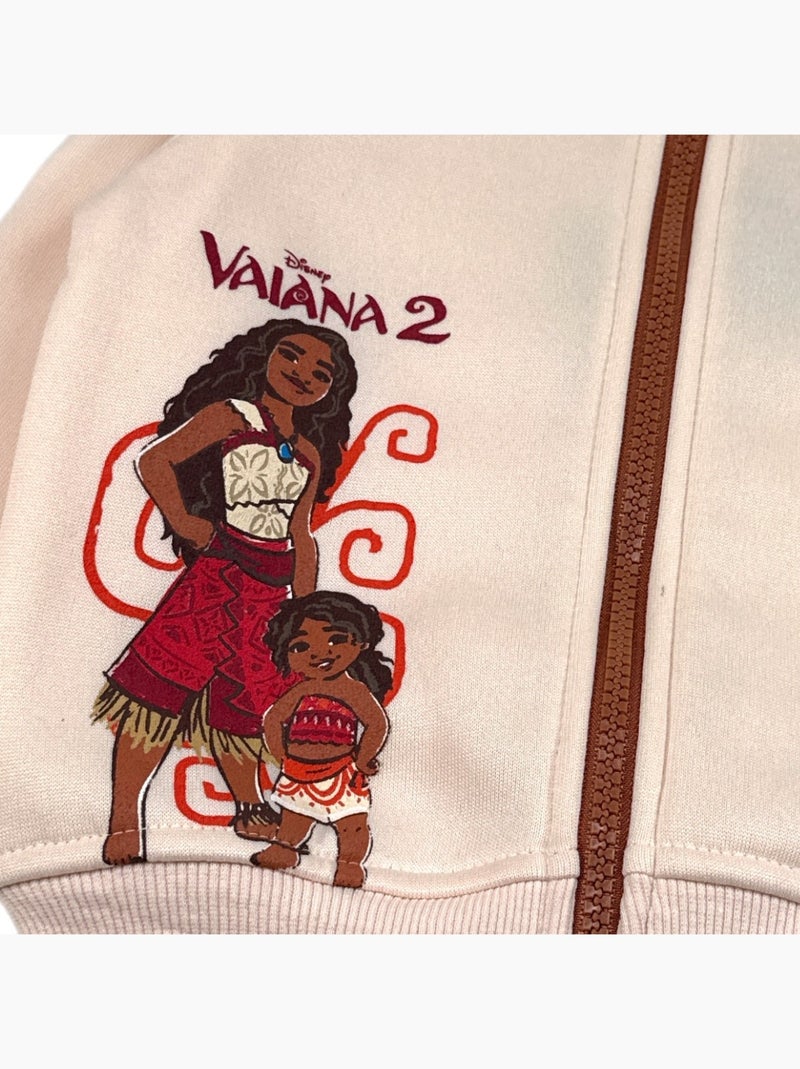 Disney - Ensemble Veste et pantalon de jogging fille Vaiana Rose - Kiabi