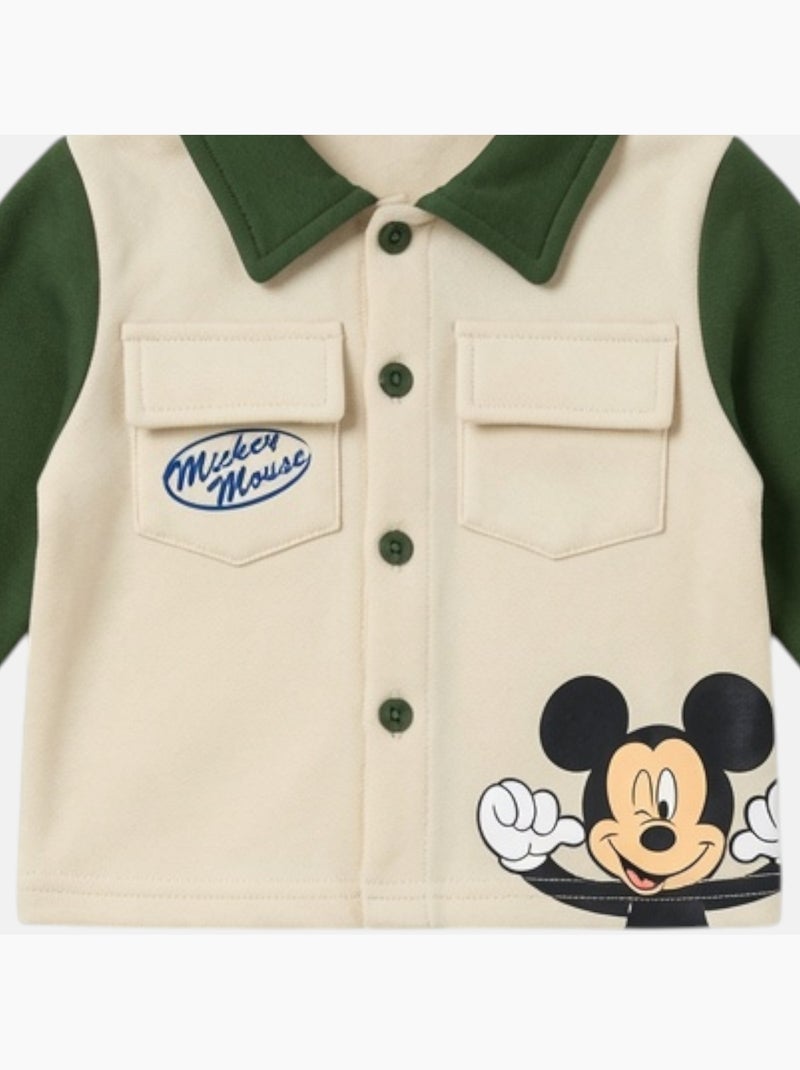 Disney - ensemble veste et pantalon de jogging imprimés Kaki - Kiabi