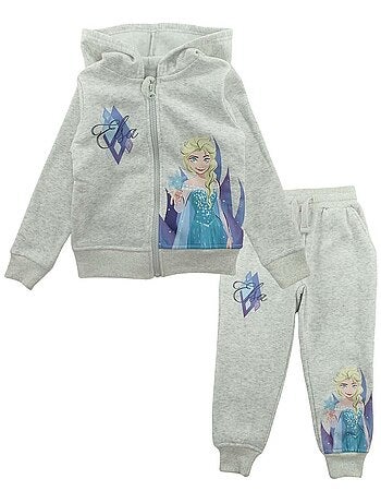 Disney - Ensemble ​​Veste pantalon fille Imprimé La Reine Des Neiges