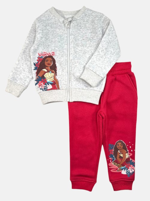 Disney - ​​Ensemble ​​Veste sweat pantalon Imprimé Vaiana - Kiabi