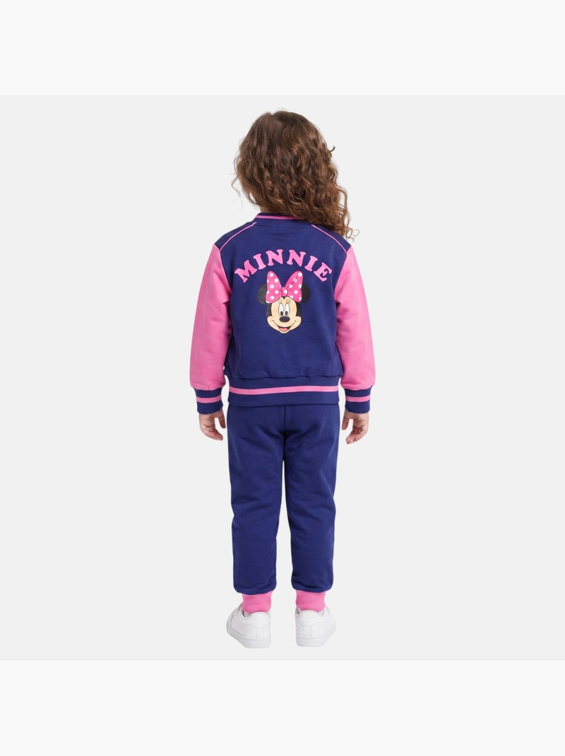 Disney - ensemble veste teddy boutonnée et pantalon de jogging Bleu marine - Kiabi