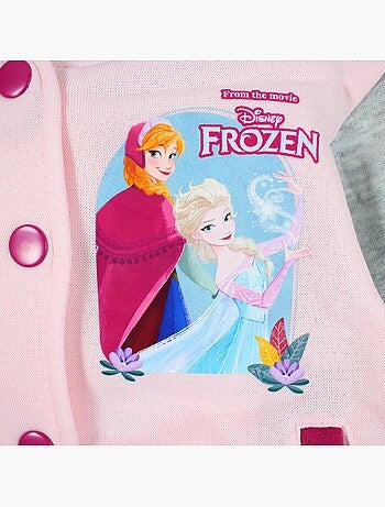 Disney - ensemble veste teddy boutonnée et pantalon de jogging, finitions bord-côte