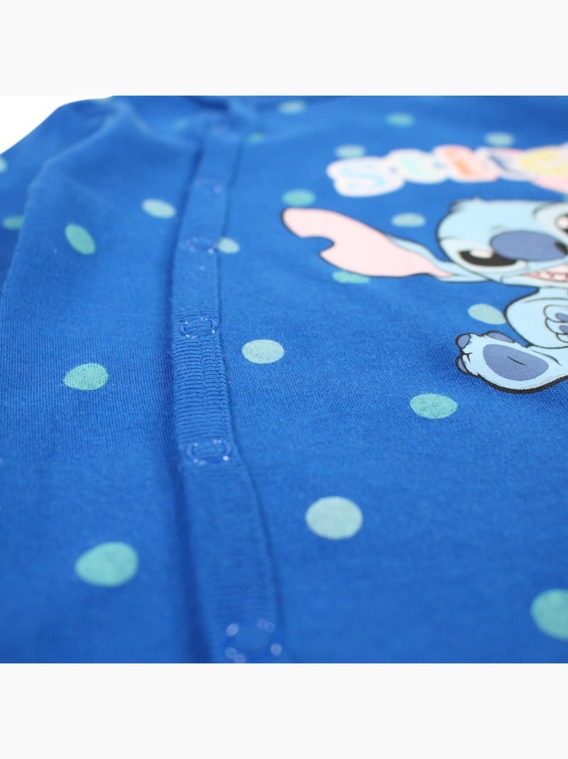 Disney - Grenouillère bébé Garçon Lilo et Stitch Bleu - Kiabi