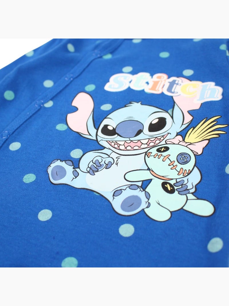 Disney - Grenouillère bébé Garçon Lilo et Stitch Bleu - Kiabi