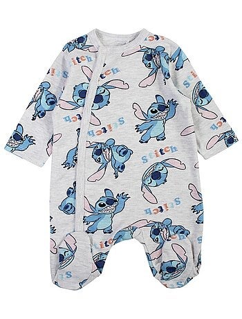 Disney - Grenouillère bébé Garçon Lilo et Stitch Gris