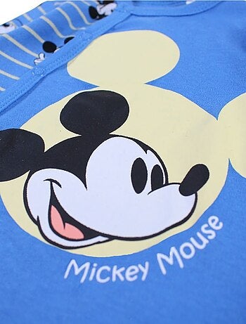 Disney - Grenouillère bébé Garçon Mickey Bleu