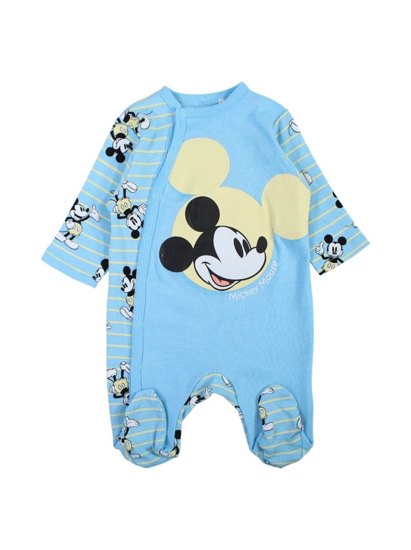 Disney Grenouillère bébé Garçon Mickey Bleu Bleu Garçon