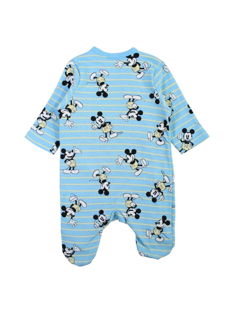 Disney - Grenouillère bébé Garçon Mickey Bleu - Kiabi