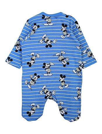 Disney - Grenouillere imprimé Mickey en coton