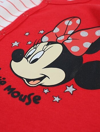 Disney - Grenouillere imprimé Minnie en coton